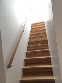 Treppe zu Dachboden
